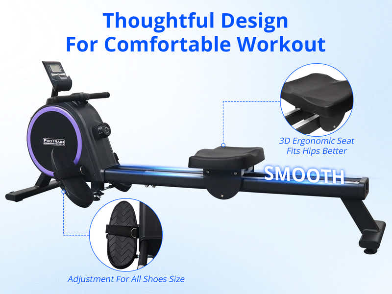 Rowing Machine Elastic Resistance Rower