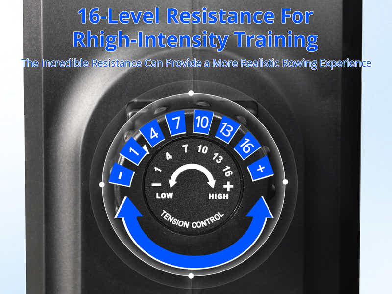 Rowing Machine Elastic Resistance Rower