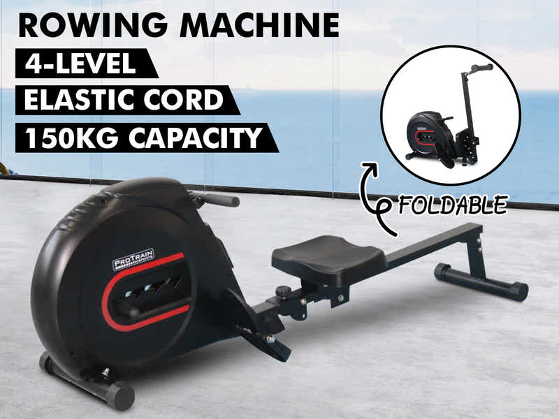 Rowing Machine Elastic Rope System
