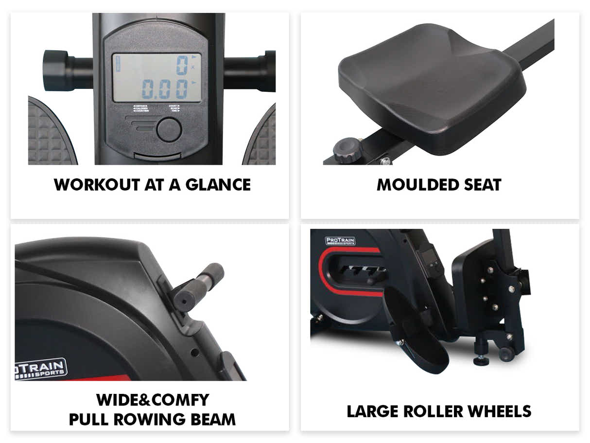 Rowing Machine Elastic Rope System