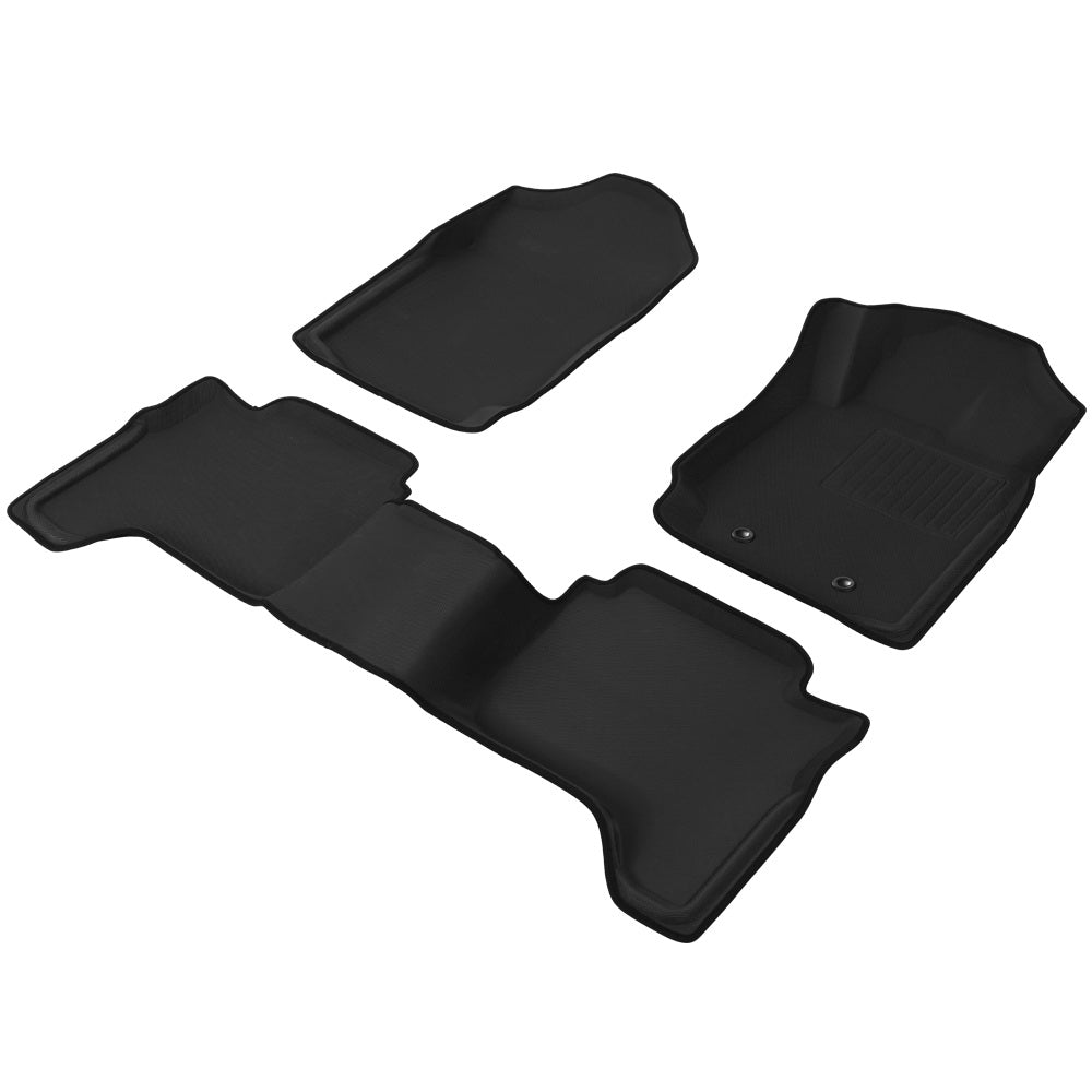 DS NA Car Floor Mats Rubber Fits Ford Ranger PX PX2 PX3 Dual Cab 2011-2022 3D