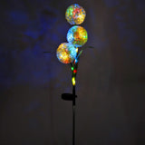 DS BS 2Pack Solar Outdoor Garden Color Changing/Warm White Light