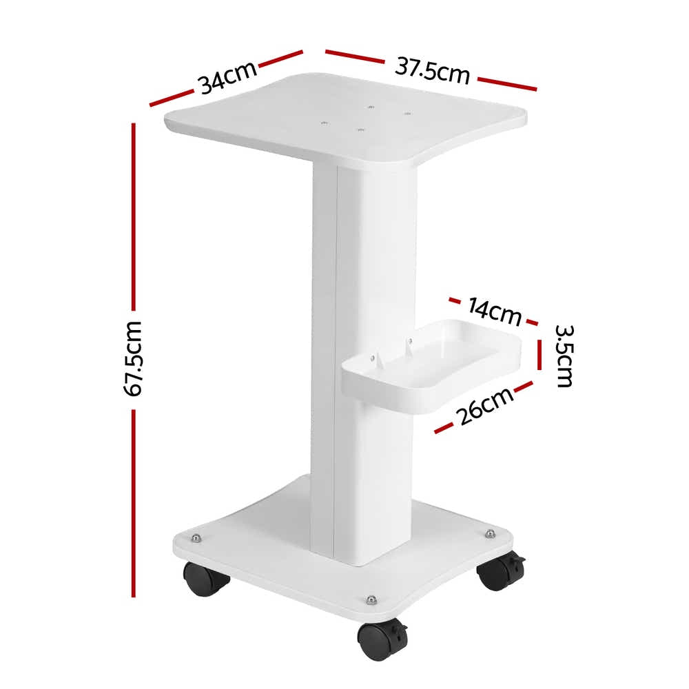 DS NA Salon Trolley Cart Spa Beauty Rolling Tray Hairdressing Storage Stand