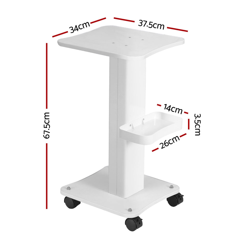 DS NA Salon Trolley Cart Spa Beauty Rolling Tray Hairdressing Storage Stand