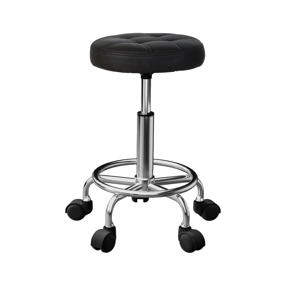 DS NA Artiss Salon Stool Round Swivel Chairs