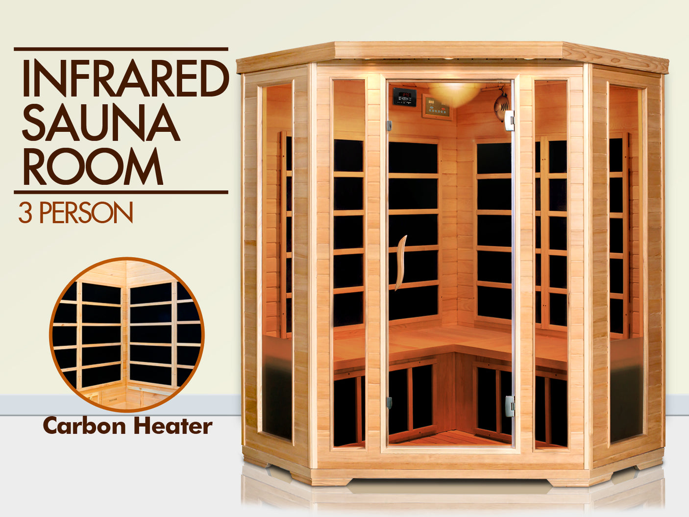 3 Person Sauna - Digital Player