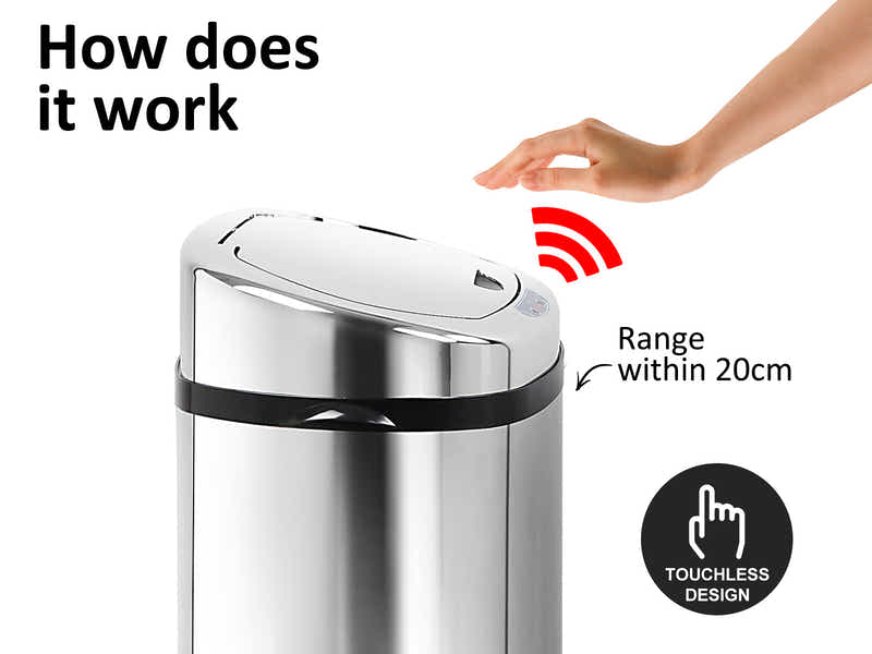 DS 50L Square Sensor Bin