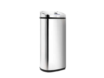 DS 50L Square Sensor Bin - Silver