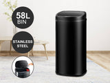 DS 58L Square Sensor Bin Black