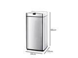 45L Square Sensor Bin