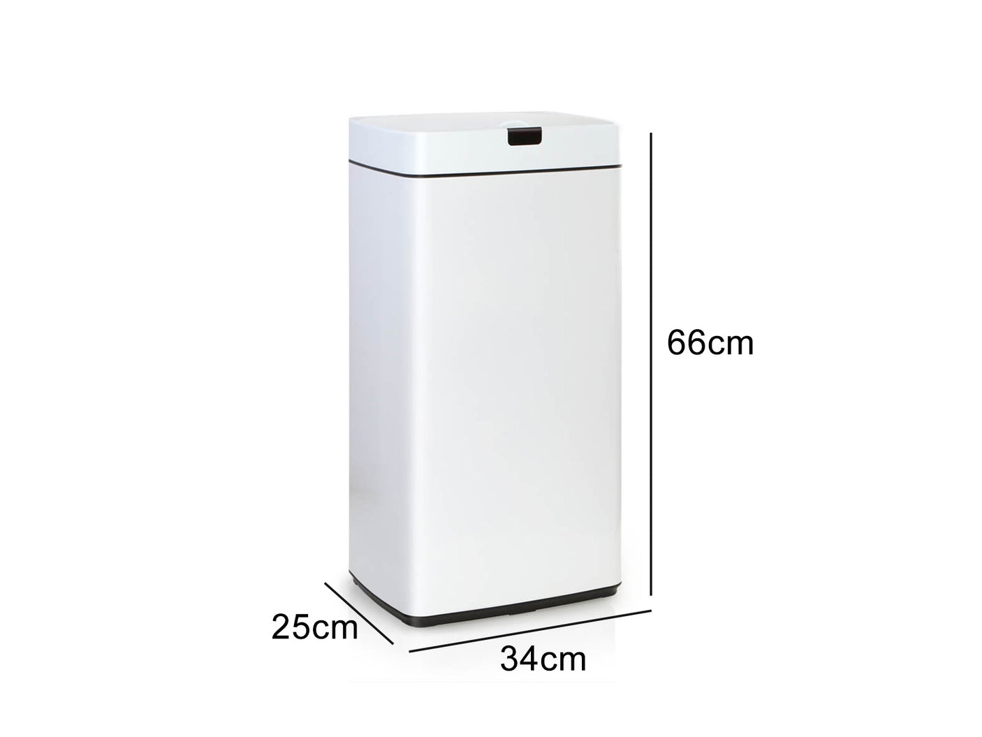 45L Square Sensor Bin