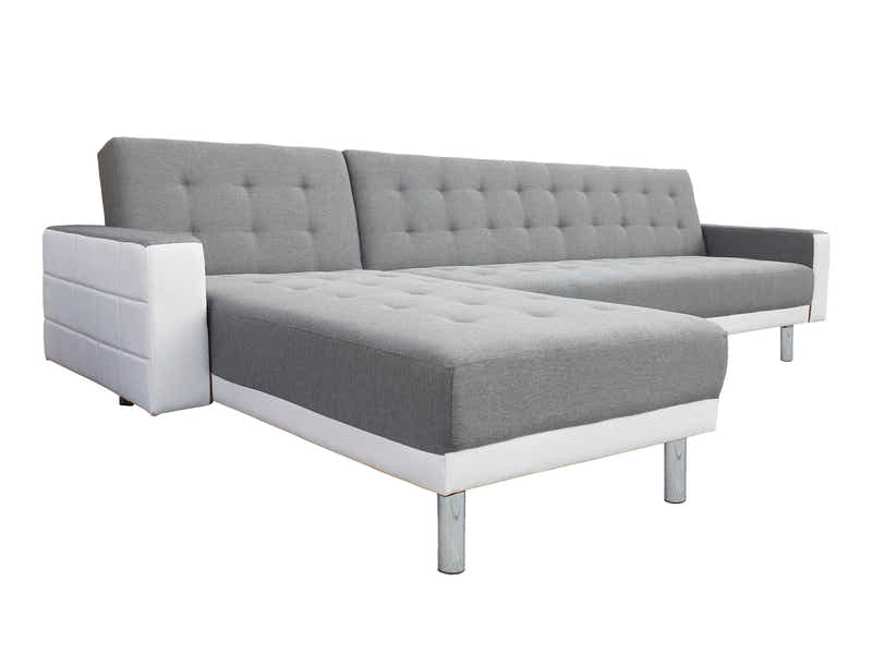 Klika Sofa Bed - Grey and White