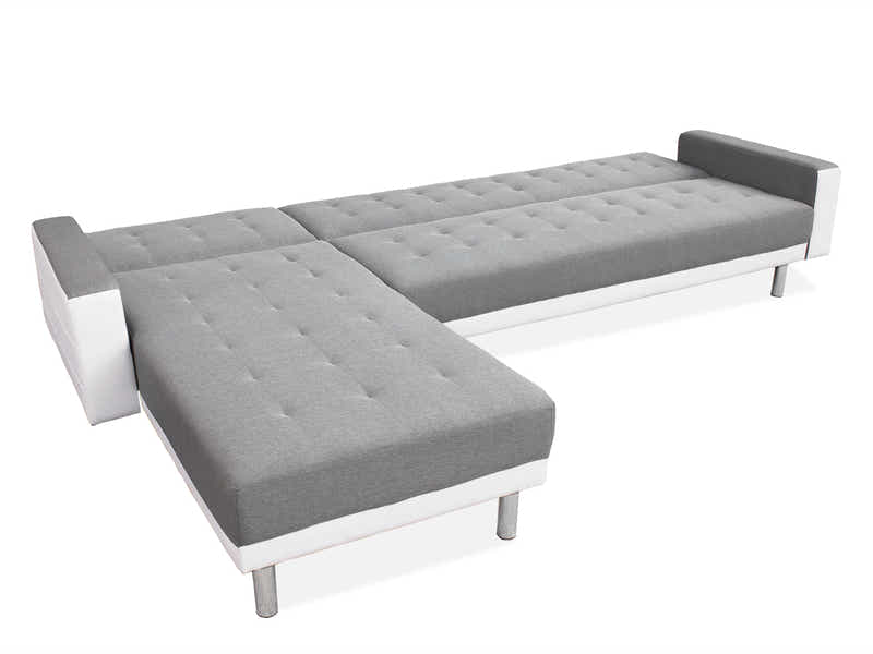 Klika Sofa Bed - Grey and White