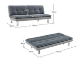 DS Xclusive Sofa Bed Mix Grey