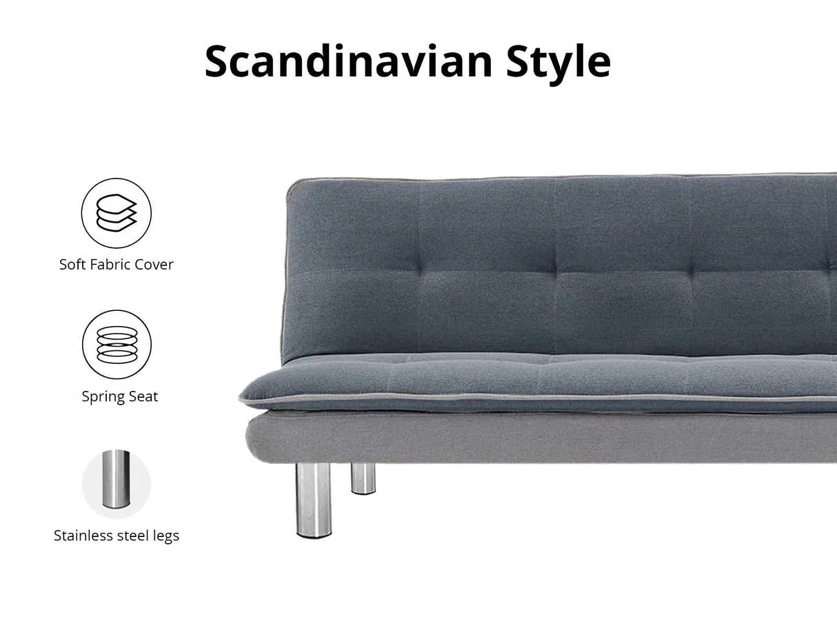 DS Xclusive Sofa Bed Mix Grey