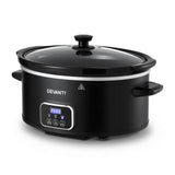DS NA Devanti 5.6L Slow Cooker Electric Multi Cooker with 3 Heat Settings
