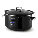 DS NA Devanti 8L Slow Cooker Electric Multi Cooker with 3 Heat Settings and Keep