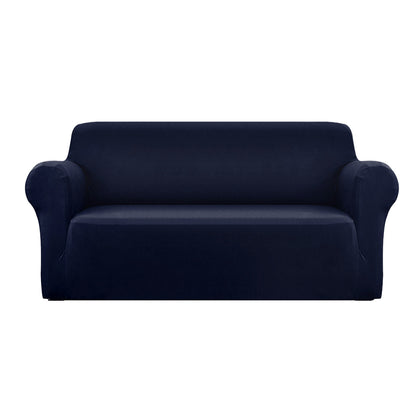 DS NA Artiss Sofa Cover Elastic Stretchable Couch Covers Navy 3 Seater