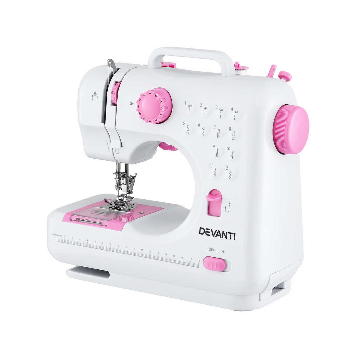 DS NA Devanti 12 Stitches Mini Sewing Machine for Beginners Portable