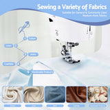 DS NA Devanti 39 Stitches Mini Sewing Machine Portable Sewing Machine Kit