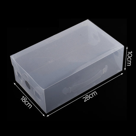 DS NA Artiss 20X Shoe Box Storage Clear Case Foldable Stackable