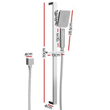 DS NA Handheld Shower Head Set 3.1'' High Pressure Silver