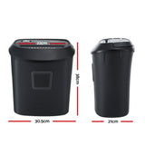 DS NA Devanti Electric Paper Shredder for Home Office 10 A4 Paper Sheet