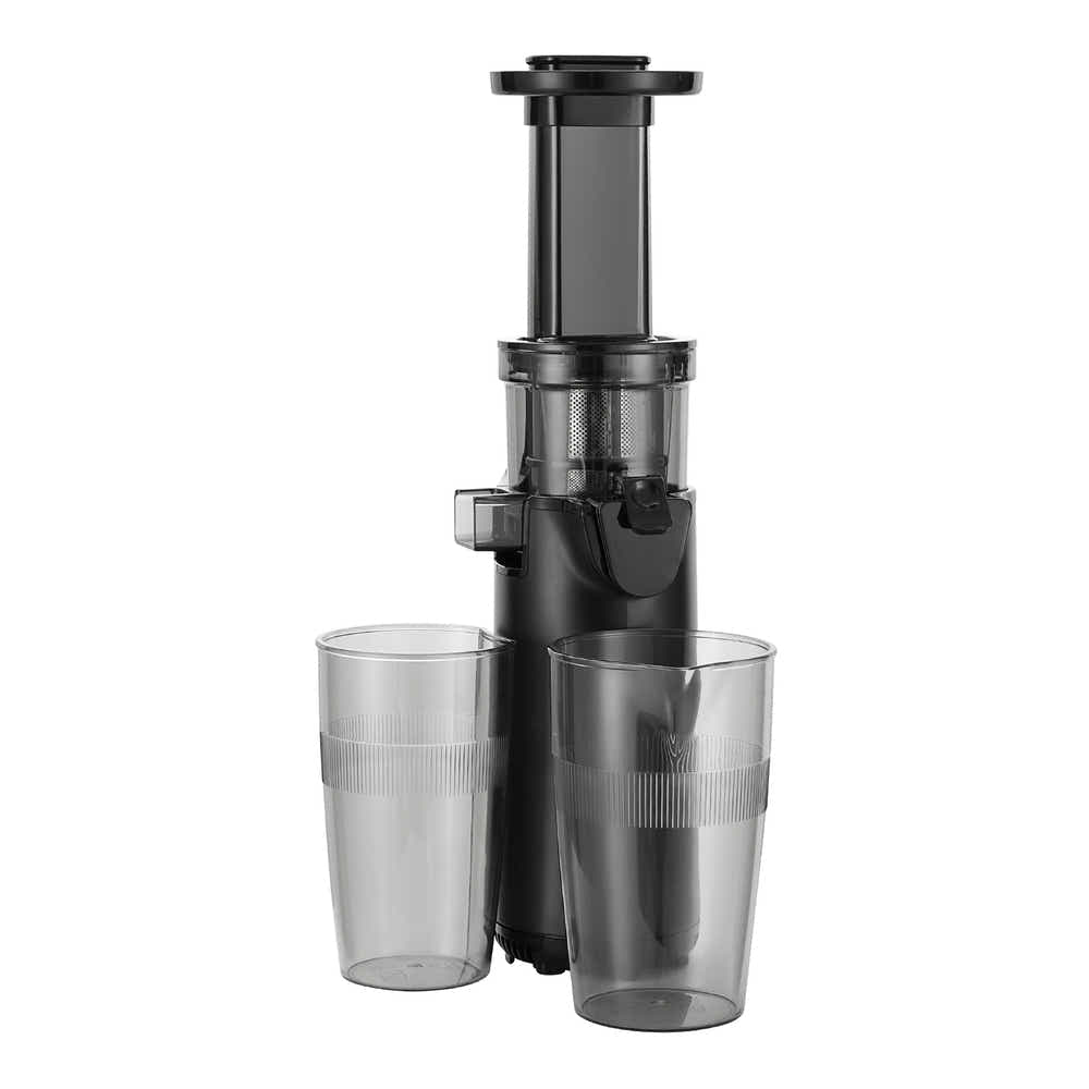 DS NA Devanti Slow Juicer Cold Press Fruit Juice Extractor 130W Black