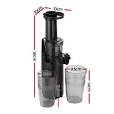 DS NA Devanti Slow Juicer Cold Press Fruit Juice Extractor 130W Black