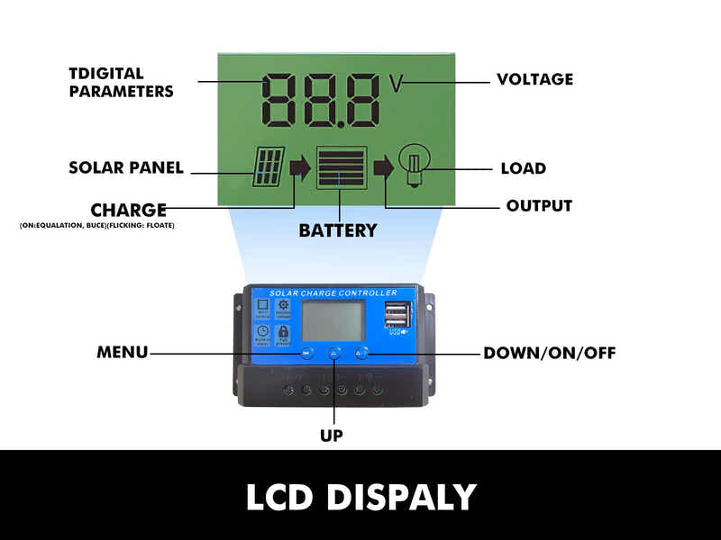 Solar Panel  Controller 10A