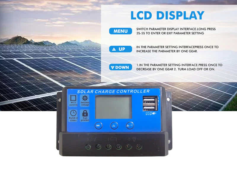 Solar Panel  Controller 10A