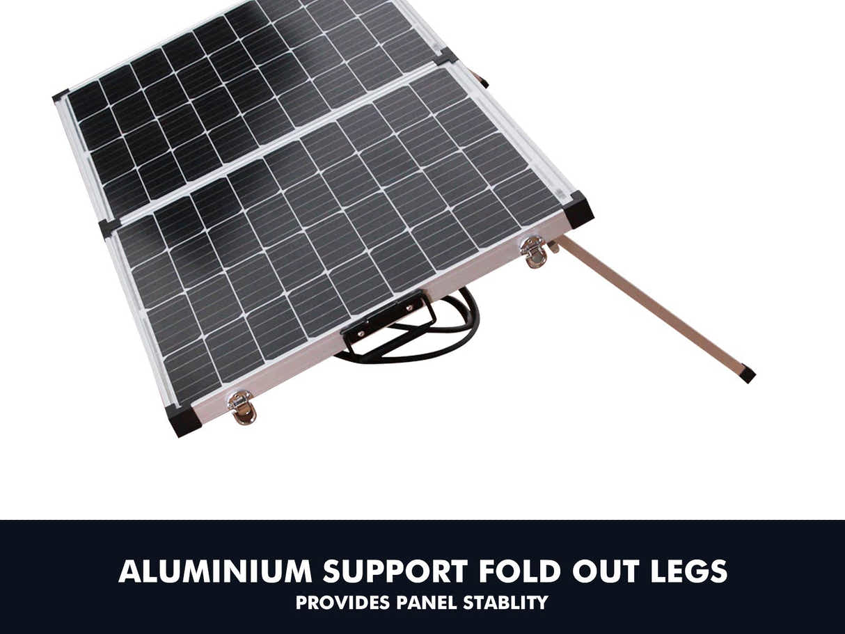 160W Folding Solar Panel Kit with Controller