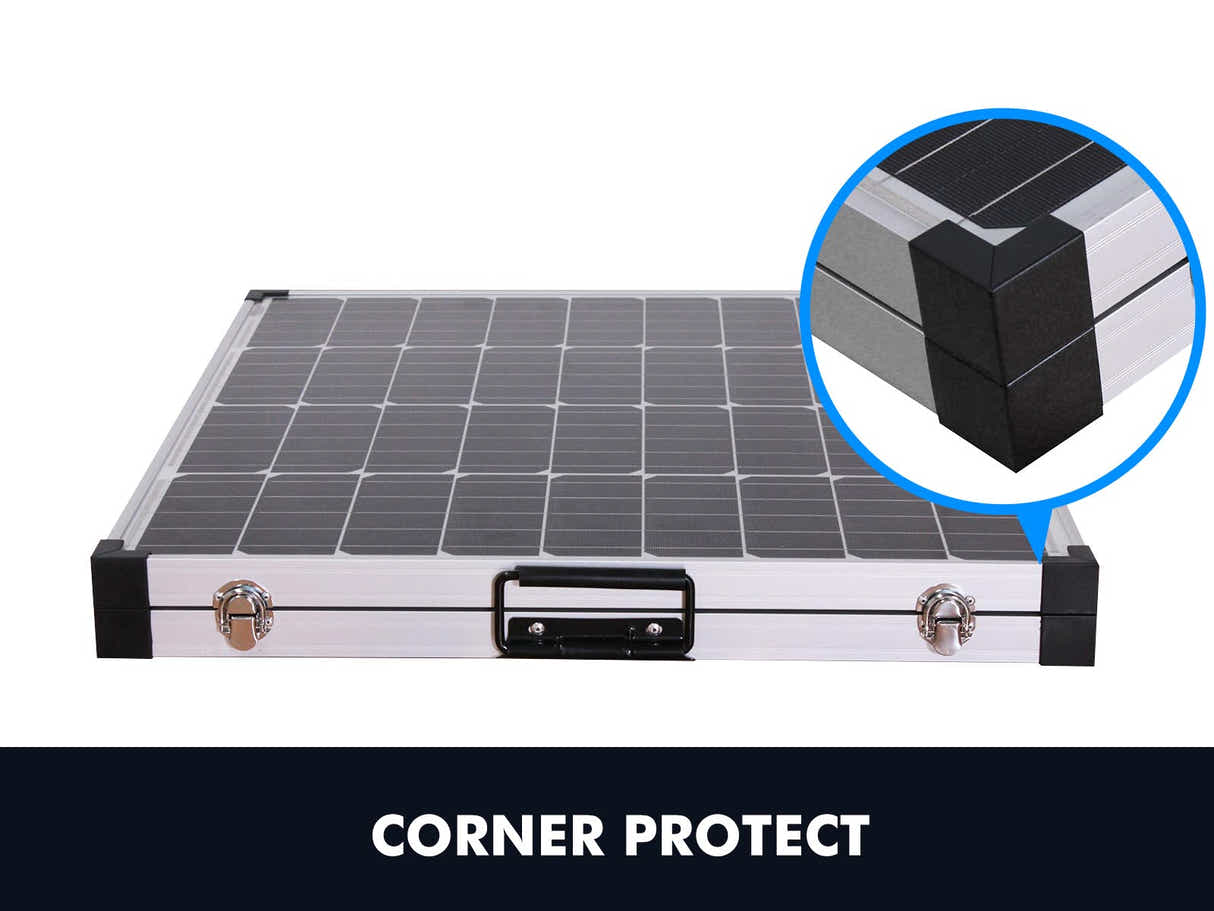160W Folding Solar Panel Kit with Controller