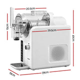 DS NA Devanti 5in1 Slushie Machine Ice Cream Maker 2L White