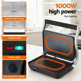 DS NA Devanti 3 in 1 Sandwich Maker Steak Press Grill 1000W