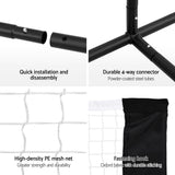 DS NA 3.6M Badminton Tennis Net Portable Volleyball Kit Adjustable Height
