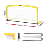 DS NA Everfit 2m Football Soccer Net Portable Goal Net Rebounder Sports Training