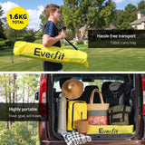 DS NA Everfit 2m Football Soccer Net Portable Goal Net Rebounder Sports Training