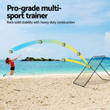 DS NA Everfit 7ft 2.1M Volleyball Net Football Goal with Frame Angle Adjustable