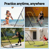 DS NA Everfit 7ft 2.1M Volleyball Net Football Goal with Frame Angle Adjustable