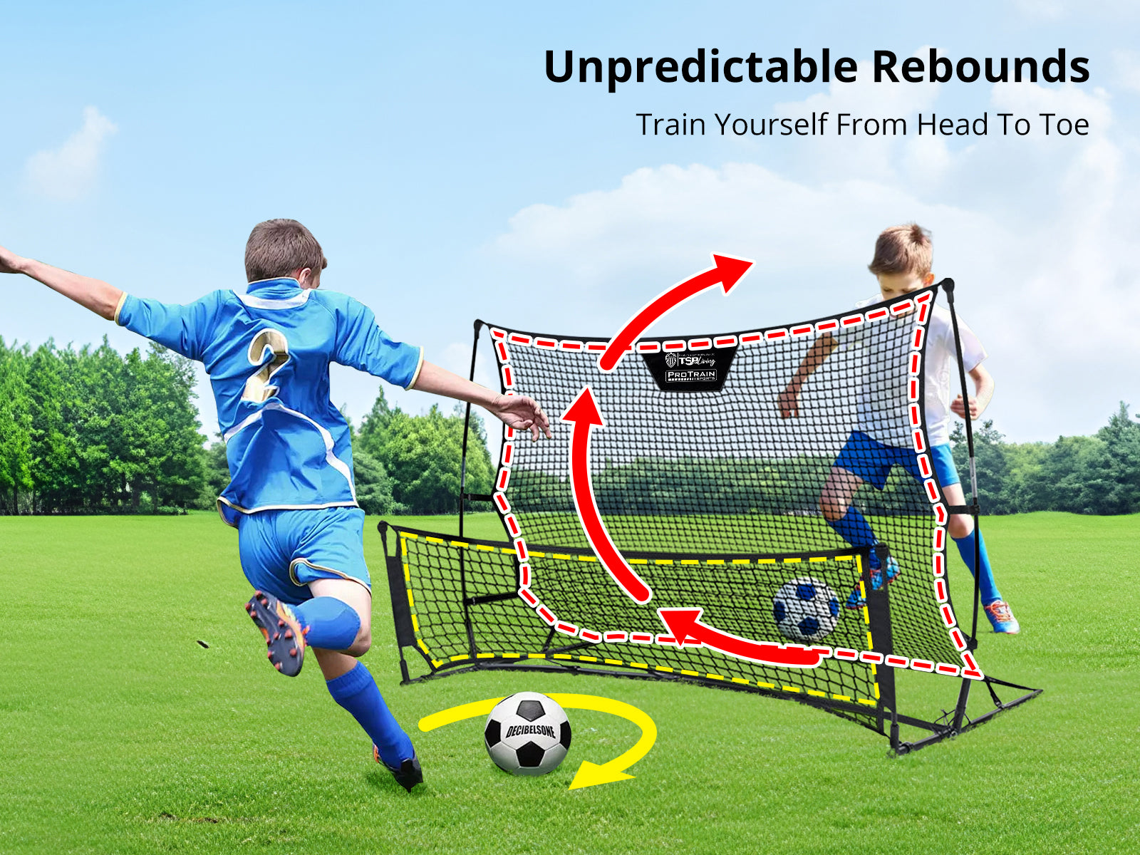 DS Soccer Training Rebounder 2.1m