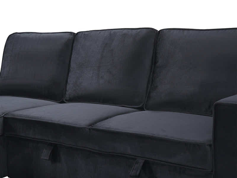 Enkel Pull Out Sofa Bed - Black