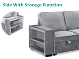 Enkel Pull Out Sofa Grey