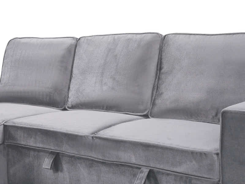 Enkel Pull Out Sofa Bed - Grey