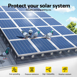 DS NA Gardeon 20cm x 30M Solar Panel Roll Kit with Rust-Proof PVC Coating