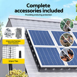 DS NA Gardeon 20cm x 30M Solar Panel Roll Kit with Rust-Proof PVC Coating