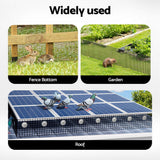 DS NA Gardeon 20cm x 30M Solar Panel Roll Kit with Rust-Proof PVC Coating