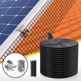 DS NA Gardeon 20cm x 30M Solar Panel Roll Kit with Rust-Proof PVC Coating