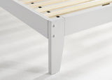 Sovo King Single Bed Frame - White