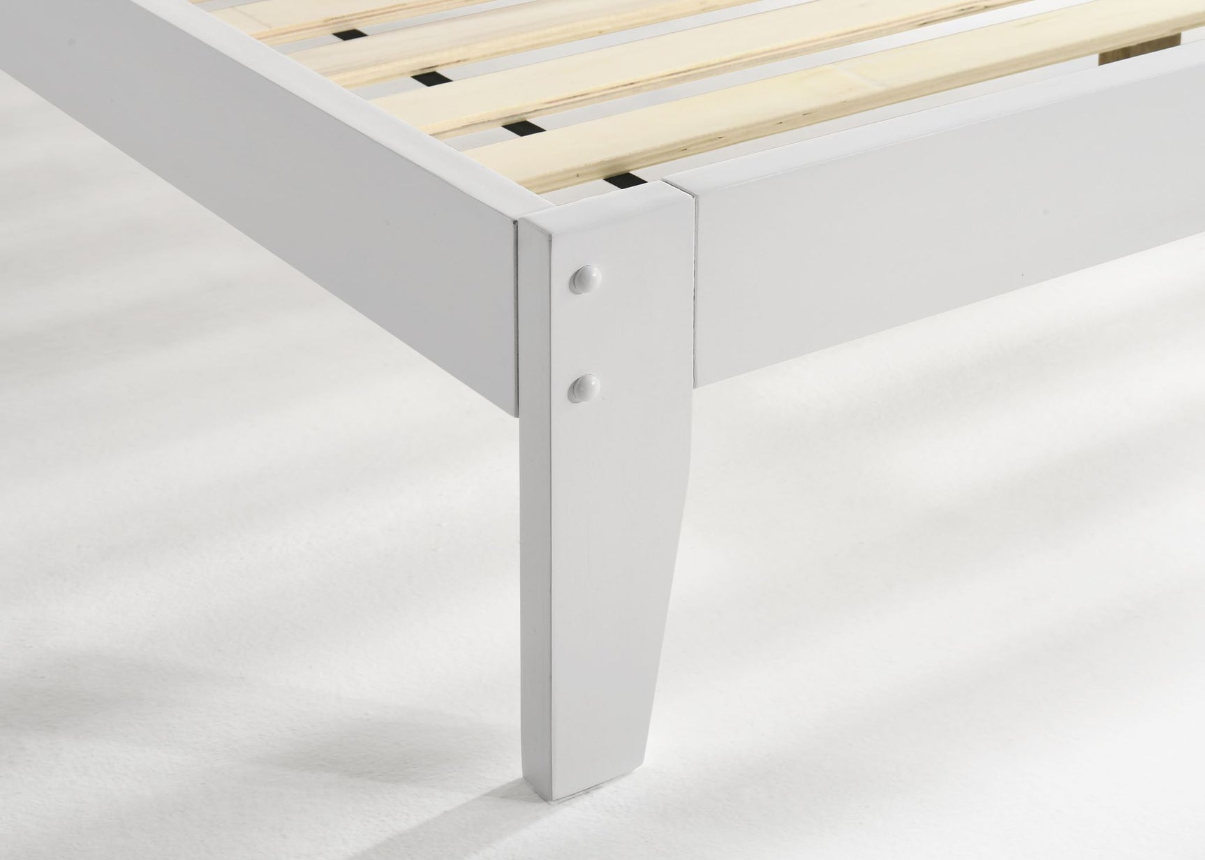 Sovo Bed Frame White - Single